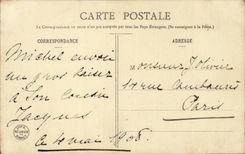 CPA Phantasie-boshafte Kind-Frau