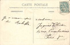 CPA Phantasie-Kind ein dringender Abfertigung Postangestellter stationiert Fernschreiber TOP