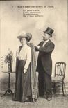 CPA Couple Fantaisie Les commandements du mari 
