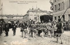 Compiegne CPA Festivals von Jeanne der Bogen Musiker des Konigs