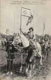 CPA Compiegne Festivals von Jeanne des Bogens (1909) (Fraulein de Baillencourt Courcol)