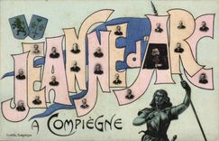CPA Compiegne Festivals von Jeanne des Bogens