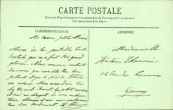 CPA Folklore Standard Costumes of Old Auvergne peasant TOP