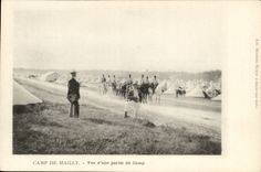 Militaria Camp of Mailly CPA Seen of part of the camp