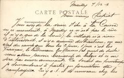 Militaria Camp of Mailly CPA Camping of artillery