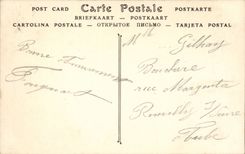 Militaria Camp of Mailly CPA shooting of parts of 75 mm