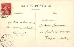 CPA Militaria Camp of Mailly Panoramic View