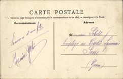 CPA Militaria Camp of Mailly View