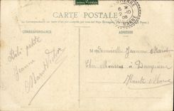 CPA Militaria Camp of Mailly Souvenir