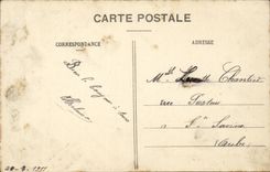 CPA Militaria Camp of Mailly Souvenir