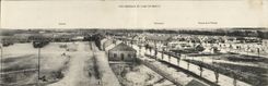 CPA Militaria Camp of Mailly Two Part Card View Arsenal Infirmary Tents