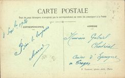 CPA Paris Bois de Boulogne Entree du chateau de Bagatelle