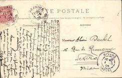 Saint Nazaire on April 19th 1905 Launching of the armor of 1st class Freedom launching