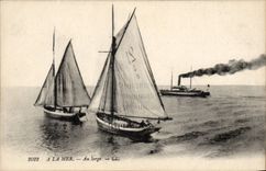 CPA Boat Boat With the sea With the broad one