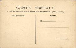 CPA Legende de Saint Saulge Le TAcot (train humour)