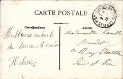 CPA Phantasie-Kind-Madchen-gluckliches neues Jahr