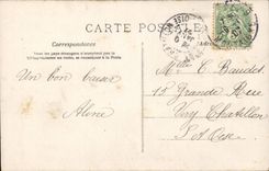 CPA Phantasie-Kind-gluckliches neues Jahr