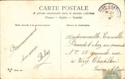 Frohliche Osterlilie CPA Phantasie-Phantasie-Ostern-Des Tales