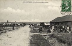 Wood bishop CPA Distribution of the covers (militaria)