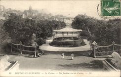 Boulogne on Sea CPA the casino gardens seen of the casino