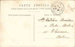 CPA Homme au plumeau Humour Hotel Terminus