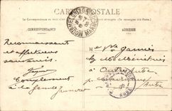 Moumelon the Large one and the Camp of Trawl-nets Seen from in balloon - CPA