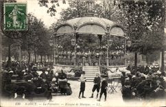 Nancy - La Pepiniere - Kiosque de Musique - CPA 