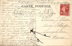 Martyrien von Bretagne - Martyrium der Quillinen Details - CPA