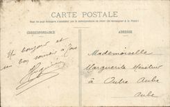 Umlagerungen von Toul - Innenraum des Zeltes Bois das der Bishop hat - CPA