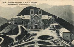 Dauphine - Pilgrimage of Notre Dame of Salette Overall picture of Monastery - CPA