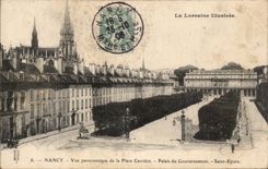 nancy - Vue Panoramique de la Place Carriere - CPA 