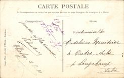 Clichy - National Boulevard - CPA