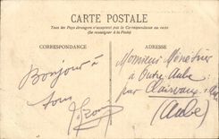 Grenoble - Garten der Delphine - die grossen Promenaden die von der Terrasse gesehen werden schneidet - CPA