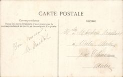 Layered branches - Gate Saint Jean - External Sight - CPA