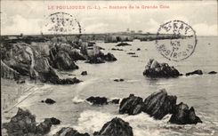 Pouliguen - Rocks of the Great Dimension - CPA