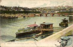 Lyon - Anblick in Richtung zum Russet-red Kreuz - CPA