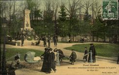 Beruhmtes Toul CPA hoch Denkmal mit den Opfern des Krieges von 1870 1871