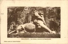 Belfort CPA the lion works of Bartholdi