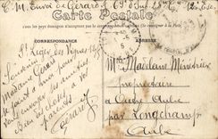 Kathedrale Bourges-CPA gesehen vom Garten des Rathauses