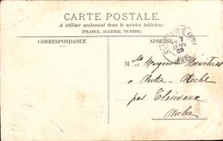 CPA Phantasie die Lektion des Tanzes (Kindvioline)