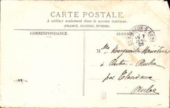 CPA Phantasie-Kind die Lektion des Tanzes