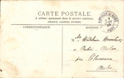 CPA Phantasie-Kind die Lektion des Tanzes