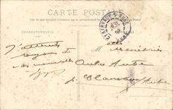 CPA Andenken von Toul (Ballon-Zeppelin)