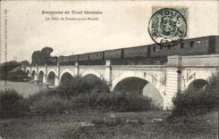 Toul - beruhmte Umlagerungen von Toul - die Brucke von Fontenoy auf der Mosel - CPA