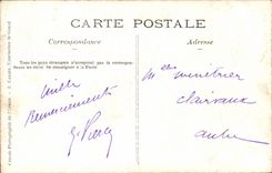 Militaria - Flag - July 14th with the Camps - CPA