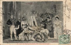 Spectacle - Theater - Paris - the Death of the Duke of Reichstadt Mrs Sarah Bernhardt - Gilbert Piercy - CPA