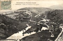 Besancon - Valley of Casamene and the Citadel - CPA