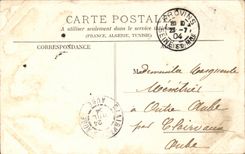 Phantasie - Kind - Junge - ein Huhn mit dem etouffee - wie man eine Henne - Reihe von 6 Diagrammen - CPA bildet