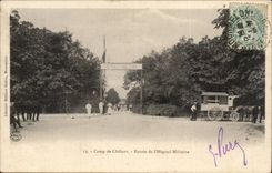 camp of Trawl-nets - Entrance of the Military Hospital - CPA
