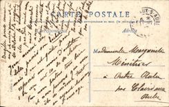 Lille - Place of Strasbourg and Monument Testelin the night - CPA